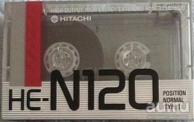 Лот: 9259294. Фото: 1. Магнитофонная кассета Hitachi... Другое (аудиотехника)