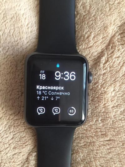 Лот: 10137599. Фото: 1. apple watch. Смарт-часы, фитнес-браслеты, аксессуары
