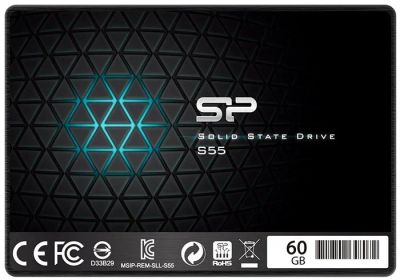 Лот: 17699470. Фото: 1. SSD Silicon Power S55 60GB. SSD-накопители