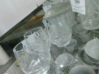 Лот: 11116572. Фото: 1. Хрусталь рюмки. Рюмки, стопки