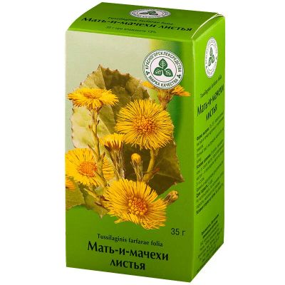 Лот: 23718889. Фото: 1. Мать-и-мачехи листья 35 г. Лекарства