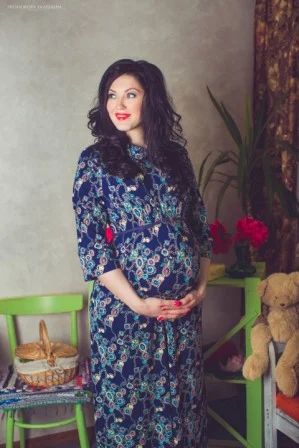 Лот: 4129106. Фото: 1. Нарядное платье для беременных. Платья
