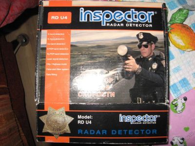 Лот: 5735064. Фото: 1. радар детектор Inspector RD U4. Видеорегистраторы,  радар-детекторы, системы парковки