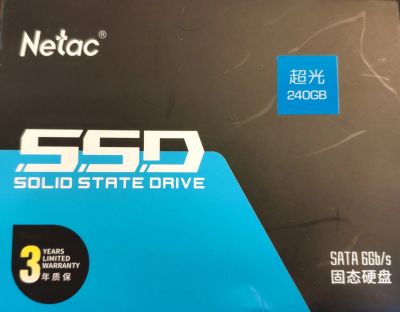 Лот: 13424245. Фото: 1. Новый SSD Netac N500S 240 Gb 240Gb. SSD-накопители