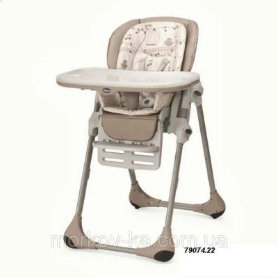 Лот: 4991775. Фото: 1. Стул для кормления Chicco Polly... Стульчики для кормления