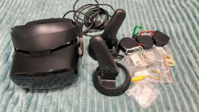 Лот: 25271007. Фото: 1. VR шлем Samsung HMD Odyssey... Очки, шлемы виртуальной реальности