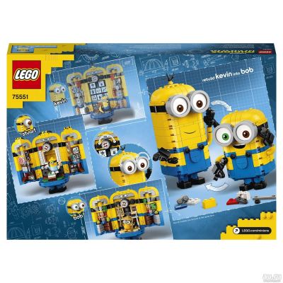 Лот: 17504894. Фото: 1. Конструктор LEGO Minions 75551... Конструкторы