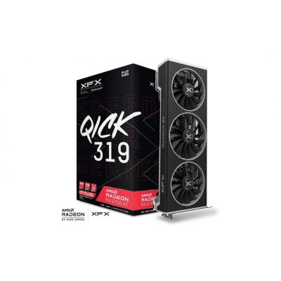 Лот: 19163959. Фото: 1. Видеокарта XFX Radeon RX 6700XT... Видеокарты