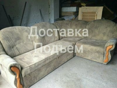 Лот: 12097278. Фото: 1. Диван, угловой (доставка, подъем... Диваны