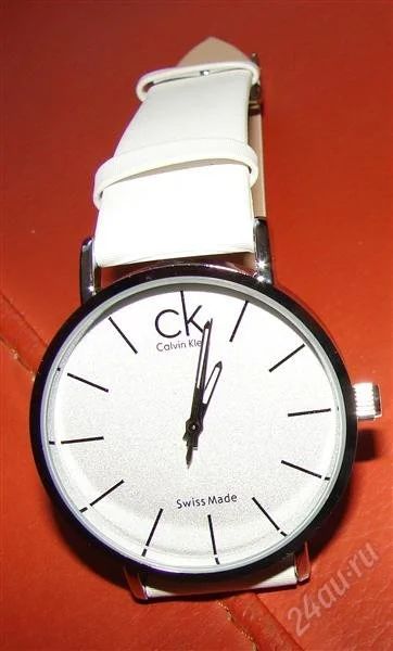 Лот: 1218216. Фото: 1. часы белые Calvin Klein унисекс. Другие наручные часы