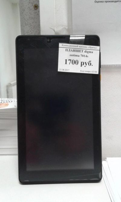 Лот: 10171315. Фото: 1. планшет digma optima 7014s(2184... Планшеты