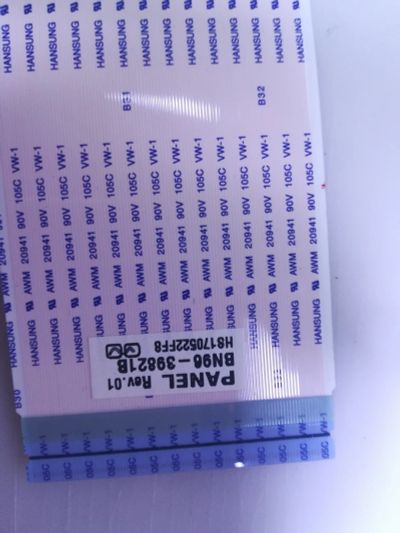 Лот: 17134584. Фото: 1. Шлейф bn96-39821b телевизора Samsung. Запчасти для телевизоров, видеотехники, аудиотехники