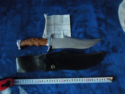 Лот: 10495526. Фото: 1. Нож.С чеком,ножнами. Германия. Другое (коллекционирование, моделизм)