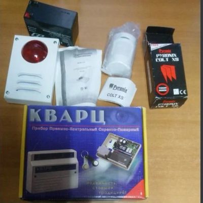 Лот: 14925051. Фото: 1. Прибор охранно-пожарный КВАРЦ... Сигнализации, датчики противопожарные, охранные