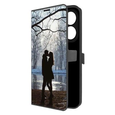 Лот: 25382885. Фото: 1. Чехол Krutoff Eco Book "Любовь... Чехлы, бамперы