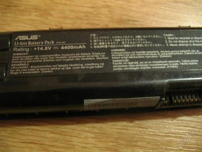 Лот: 1135378. Фото: 1. Батарея от Asus A2500L. Другое (комплектующие)