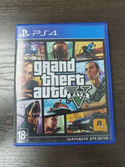 Лот: 16095412. Фото: 1. Игра GTA 5 PS4. Игры для консолей