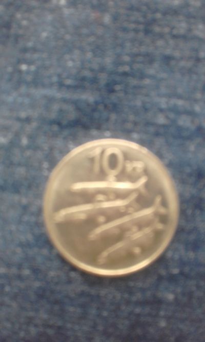 Лот: 14585252. Фото: 1. Монетка 10 крон Исландия. Европа