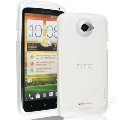Лот: 2588267. Фото: 1. Чехол силиконовый HTC One S. Чехлы, бамперы