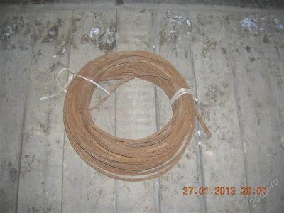 Лот: 2461225. Фото: 1. Трос стальной (28м). Другое (строительство и ремонт)
