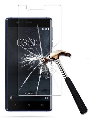Лот: 16370724. Фото: 1. Защитное стекло для Nokia 3 Прозрачное... Дисплеи, дисплейные модули, тачскрины