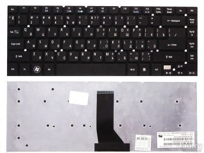 Лот: 11882478. Фото: 1. Клавиатура для ноутбука Acer Aspire... Клавиатуры для ноутбуков