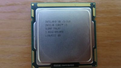 Лот: 21505448. Фото: 1. Процессор Intel i5 760. Процессоры