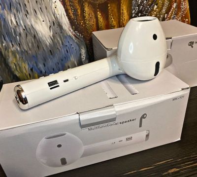 Лот: 17549633. Фото: 1. колонка bluetooth airpods. Портативные, беспроводные колонки