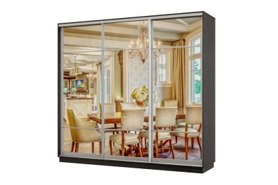 Лот: 24677963. Фото: 1. Шкаф-купе 3-дверный Hoff Практик... Шкафы, шкафы-купе