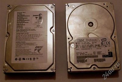Лот: 631333. Фото: 1. 2 жёстких, нерабочие. Жёсткие диски (HDD)