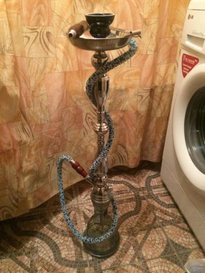 Лот: 8317363. Фото: 1. Кальян Hooka 90 см, почти новый... Аксессуары и запчасти для кальянов