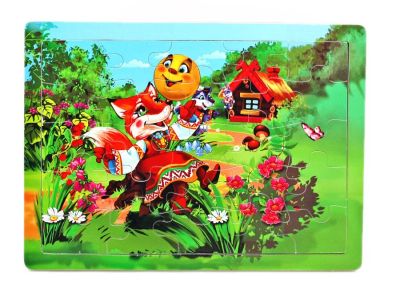 Лот: 5342620. Фото: 1. Пазл 30х22см "Русские Сказки... Пазлы