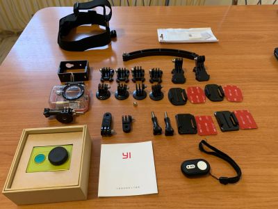 Лот: 15218394. Фото: 1. Экш камера xiaomi YI с большим... Экшн камеры