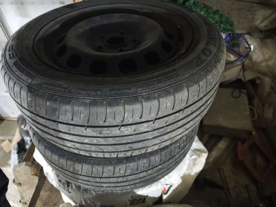 Лот: 25225232. Фото: 1. Шины Dunlop 205/55 R16 с дисками. Шины на дисках