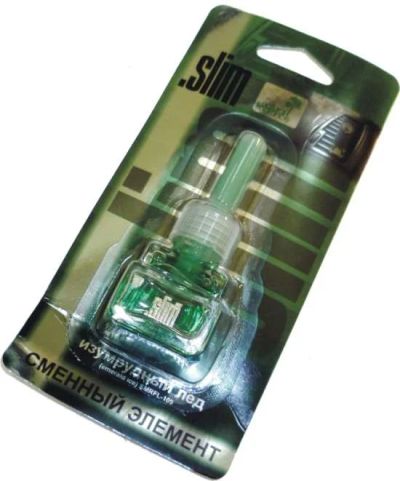 Лот: 4764569. Фото: 1. Сменный блок для SLIM(8мл) Изумрудный... Ароматизаторы