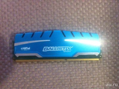 Лот: 10011919. Фото: 1. Ballistix Sport [BLS8G3D169DS3CEU... Оперативная память