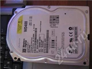 Лот: 34522. Фото: 1. Жёсткий диск Western Digital 40... Красноярск