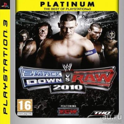 Лот: 9143381. Фото: 1. Smack Down vs Raw 2010, лицензионный... Игры для консолей