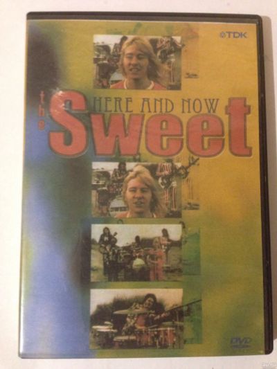 Лот: 14177564. Фото: 1. DVD Sweet - Here and Now. Аудиозаписи