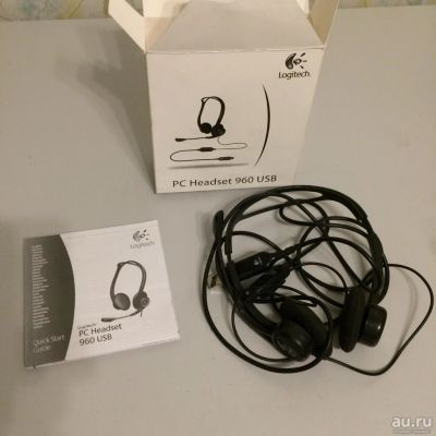 Лот: 10104964. Фото: 1. Гарнтира Logitech PC Headset 960... Красноярск