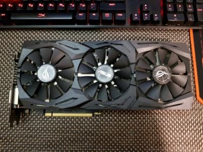 Лот: 12875989. Фото: 1. Видеокарта ASUS STRIX GTX1060... Видеокарты