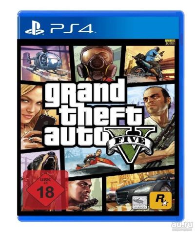 Лот: 8336283. Фото: 1. GTA 5 на PS4. Игры для консолей