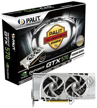 Лот: 4660299. Фото: 1. Palti gtx 570 Mercury. Видеокарты