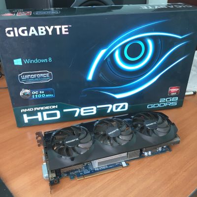 Лот: 11766502. Фото: 1. Видеокарта Gigabyte AMD Radeon... Видеокарты