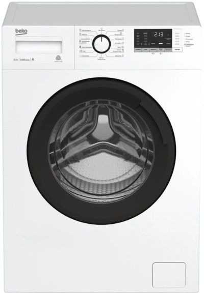 Лот: 15437559. Фото: 1. Стиральная машина Beko WSRE 6H612... Стиральные машины