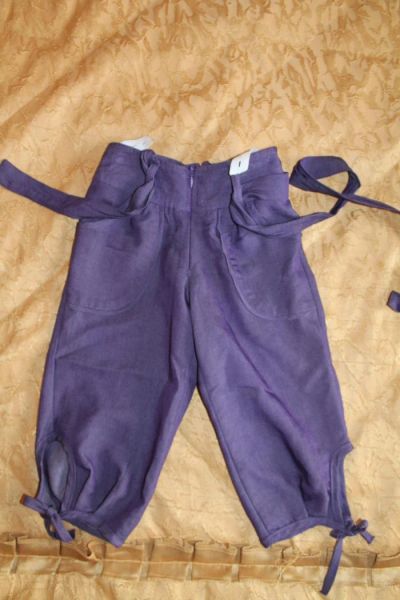 Лот: 5075899. Фото: 1. фиолетовые брючки, хлопок 2-3... Брюки, шорты, джинсы