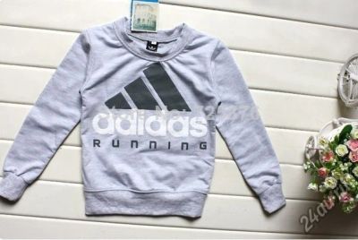 Лот: 4503347. Фото: 1. Новая кофта Adidas серая на рост... Свитера, худи, толстовки