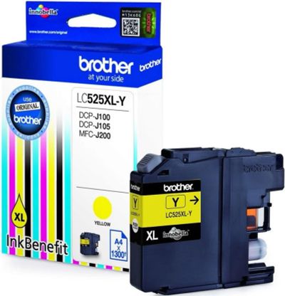 Лот: 17279333. Фото: 1. Картридж струйный Brother lc-525xly... Картриджи, расходные материалы
