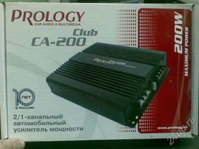 Лот: 411337. Фото: 1. PROLOGY CLUB CA-200. Усилители