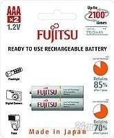 Лот: 5542241. Фото: 1. Аккумулятор AAA Fujitsu HR-4utcex... Батарейки, аккумуляторы, элементы питания